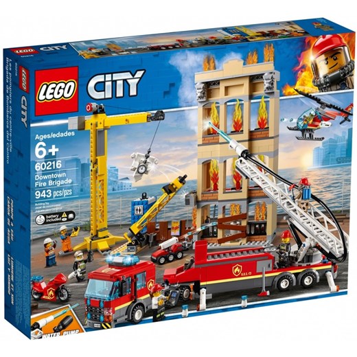 Klocki Lego City Straż pożarna w śródmieściu