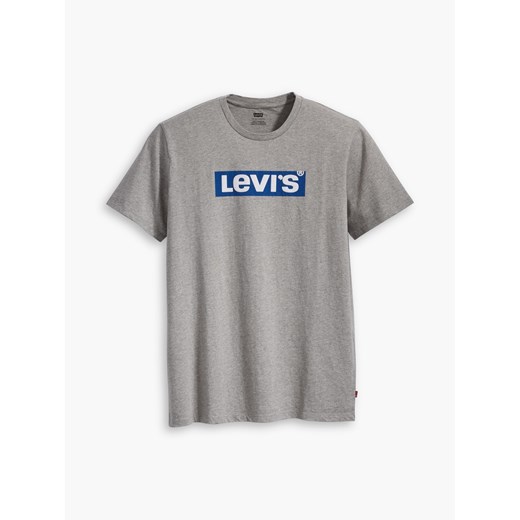 T-shirt męski Levi's w stylu młodzieżowym szary 