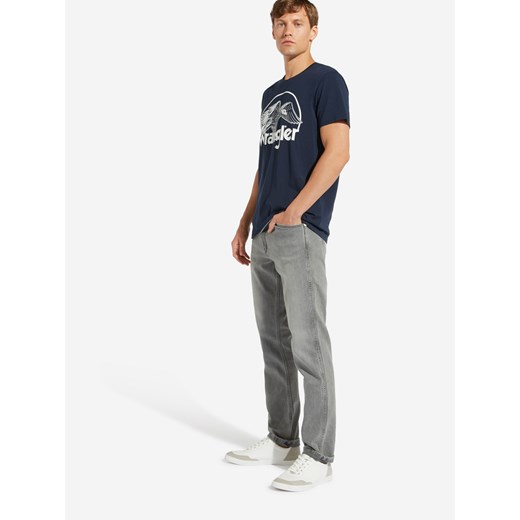 T-shirt męski Wrangler w stylu młodzieżowym z krótkim rękawem 
