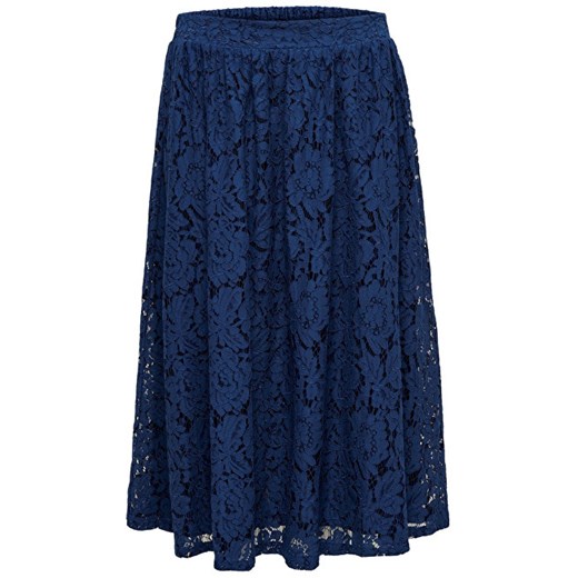 ONLY Damska spódnica Skylar Midi Skirt Wvn Navy Peony (rozmiar 36), BEZPŁATNY ODBIÓR: WROCŁAW!  Only  Mall