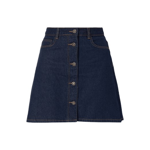 Spódnica jeansowa w odcieniu rinsed washed z listwą guzikową Noisy May  XS Peek&Cloppenburg 