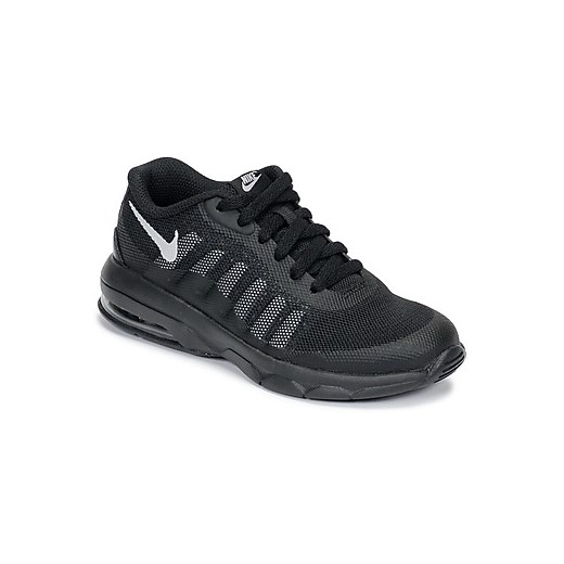 Buty sportowe dziecięce Nike sznurowane czarne na wiosnę 