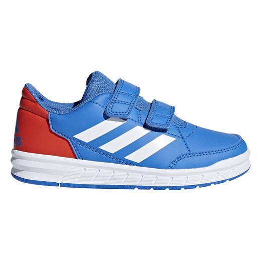 Buty sportowe dziecięce Adidas niebieskie na rzepy 