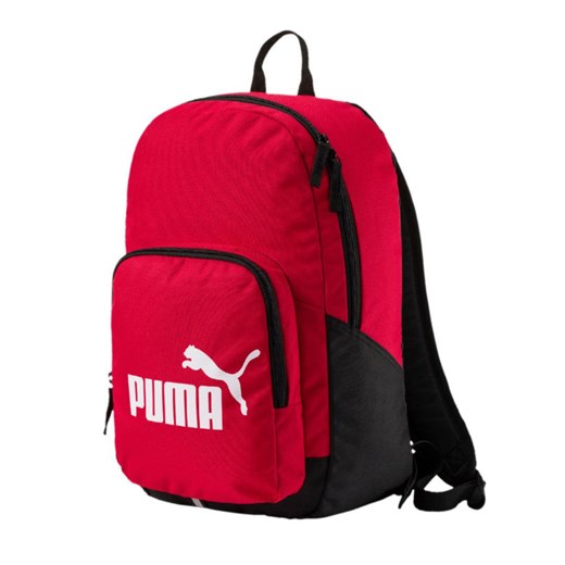 Plecak czerwony Puma z poliestru 