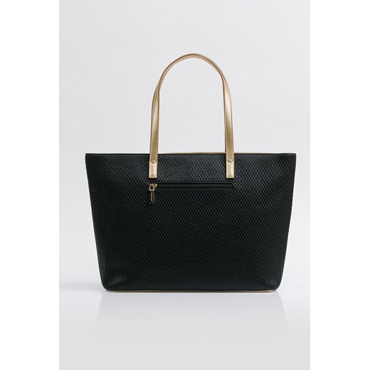 Shopper bag Monnari matowa elegancka bez dodatków ze skóry ekologicznej 