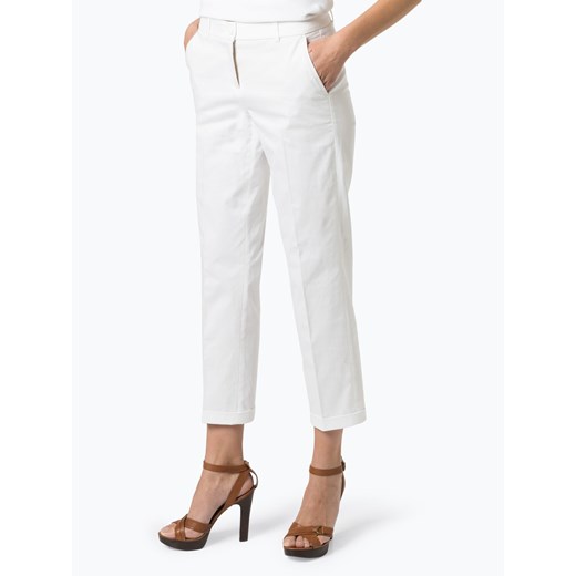 Spodnie damskie białe Cambio wiosenne 