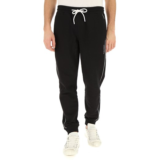 Spodnie męskie Calvin Klein bawełniane w sportowym stylu 