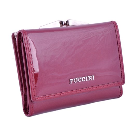 Różowy portfel damski Puccini 