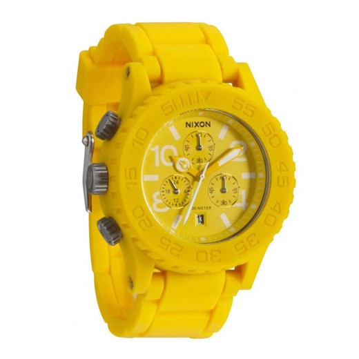 Zegarek Nixon Rubber 42-20 Chrono Yellow - Nixon A3091250