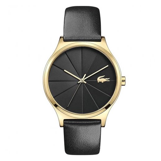 Czarny zegarek Lacoste analogowy 
