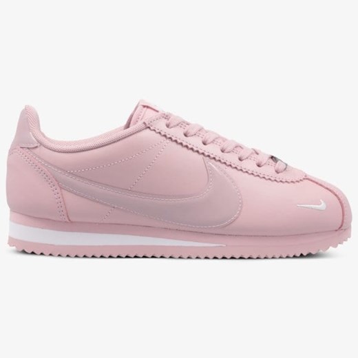 Nike buty sportowe damskie sneakersy cortez bez wzorów różowe 