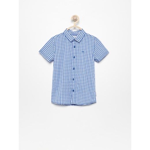 Reserved - Koszula w kratkę z krótkim rękawem - Niebieski Reserved  104 