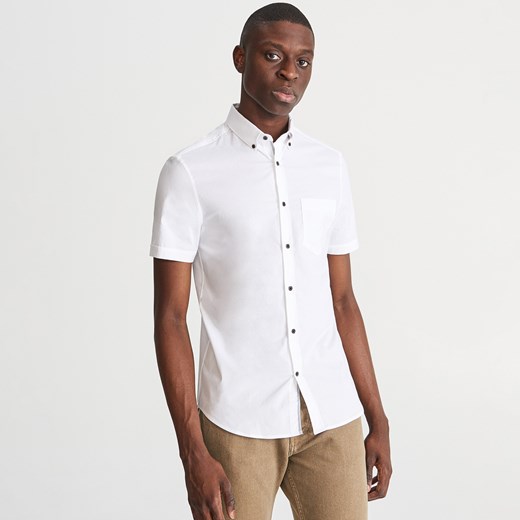 Reserved - Koszula super slim fit - Biały Reserved  XL 