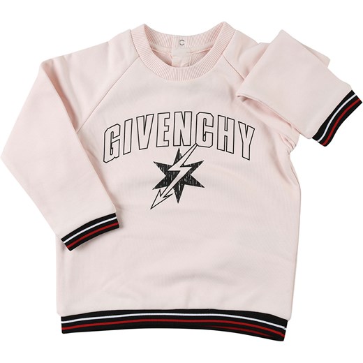 Odzież dla niemowląt Givenchy różowa dla dziewczynki 