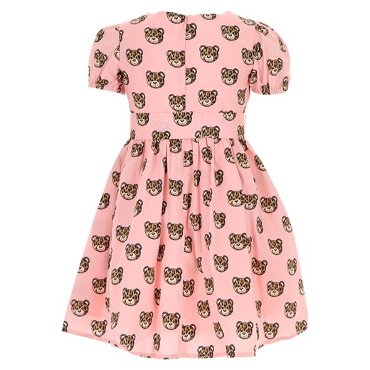 Moschino Sukienka dla Dziewczynek, różowy, Bawełna, 2019, 4Y 5Y 6Y 8Y Moschino 8Y RAFFAELLO NETWORK