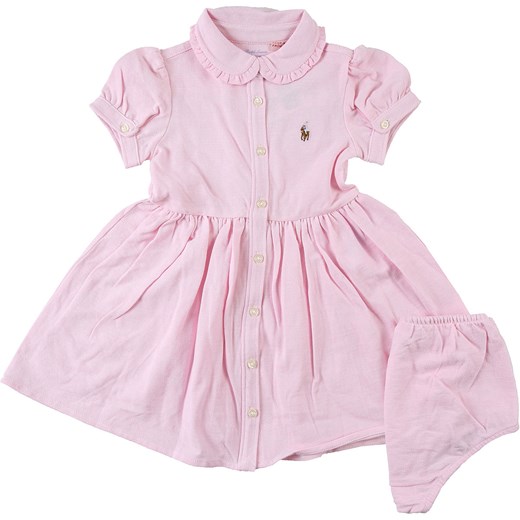 Odzież dla niemowląt Ralph Lauren różowa dla dziewczynki 