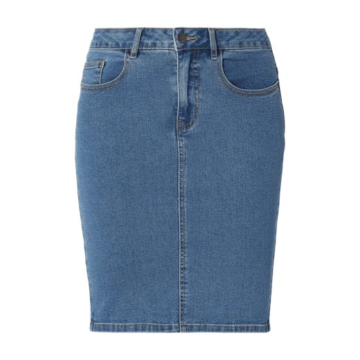 Spódnica jeansowa z naszywką z logo  Vero Moda XS Peek&Cloppenburg 