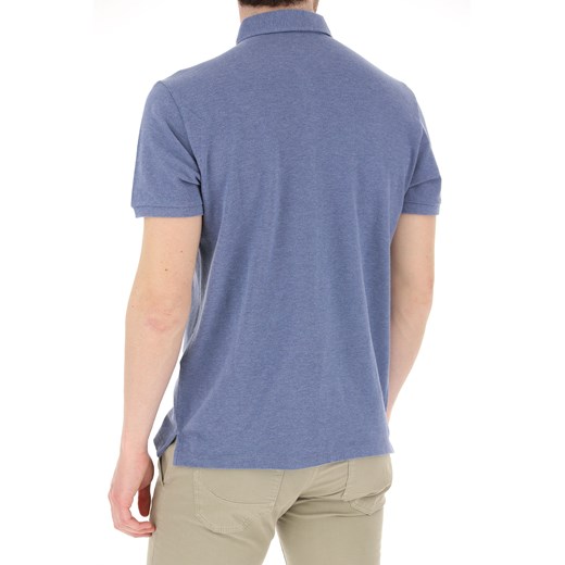 T-shirt męski Etro niebieski bawełniany 