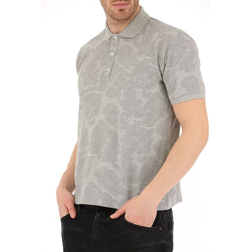 T-shirt męski Etro z krótkim rękawem bawełniany 