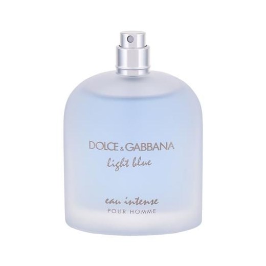 Dolce&Gabbana Light Blue Eau Intense Pour Homme   Woda perfumowana M 100 ml Tester  Dolce & Gabbana  perfumeriawarszawa.pl