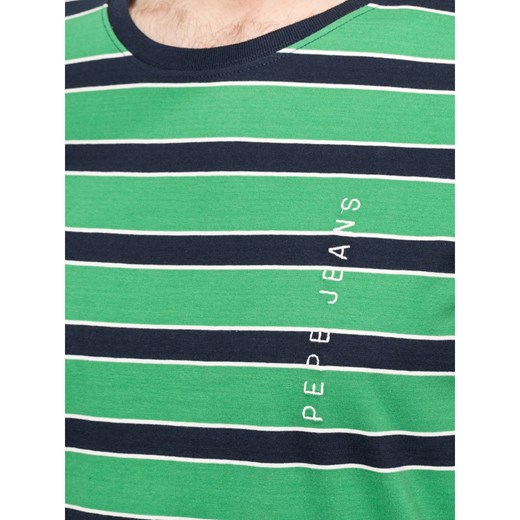 Zielony t-shirt męski Pepe Jeans 