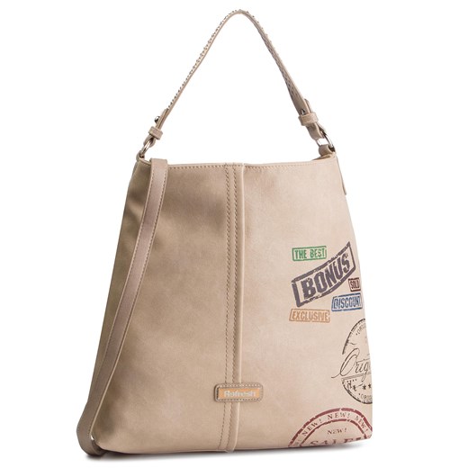 Shopper bag Refresh beżowa matowa bez dodatków 