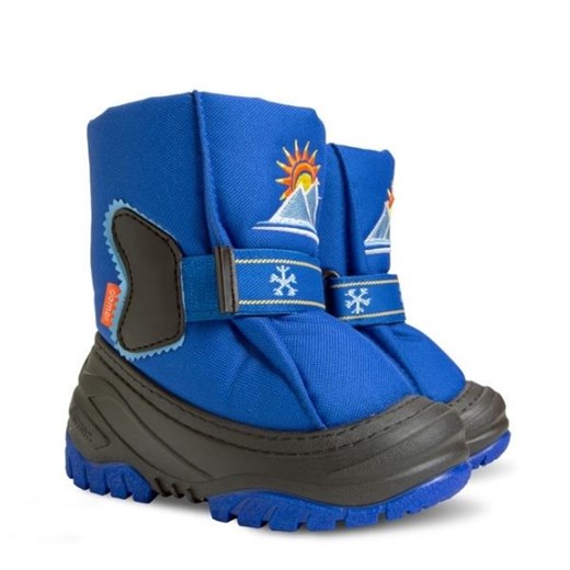 Buty zimowe dziecięce Demar z wełny na rzepy