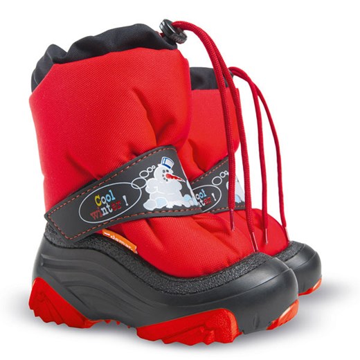 Buty zimowe dziecięce Demar śniegowce na rzepy 