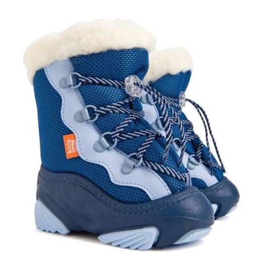 Buty zimowe dziecięce Demar śniegowce wiązane 