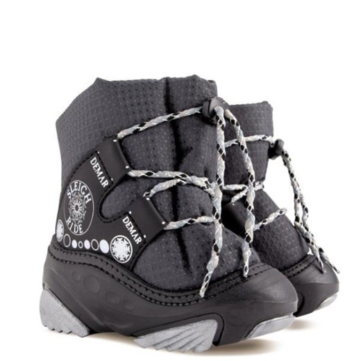 Buty zimowe dziecięce Demar śniegowce sznurowane 