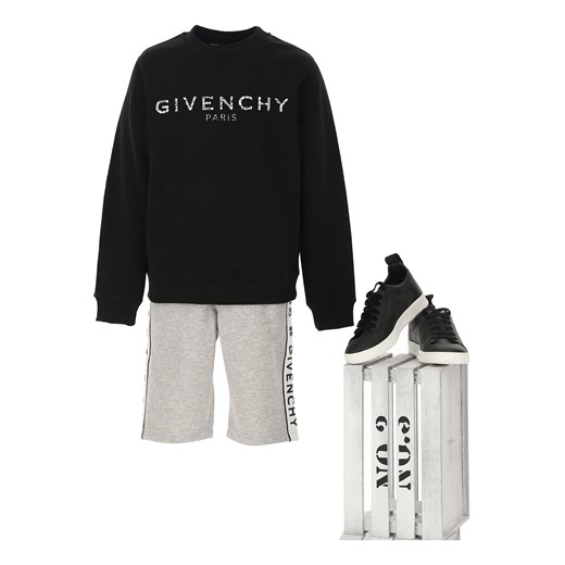 Bluza chłopięca Givenchy z napisami 