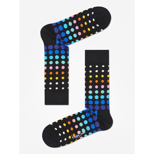 Skarpetki Happy Socks Faded Disco Dot (black/multi)