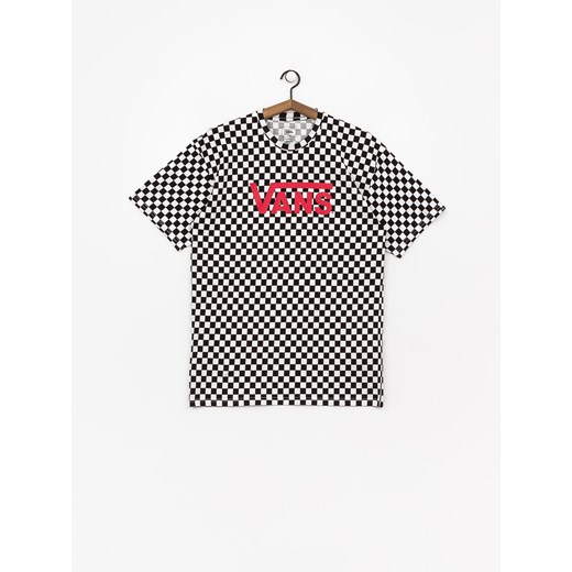 T-shirt Vans Classic (black/white/checkerboard)  Vans XL SUPERSKLEP