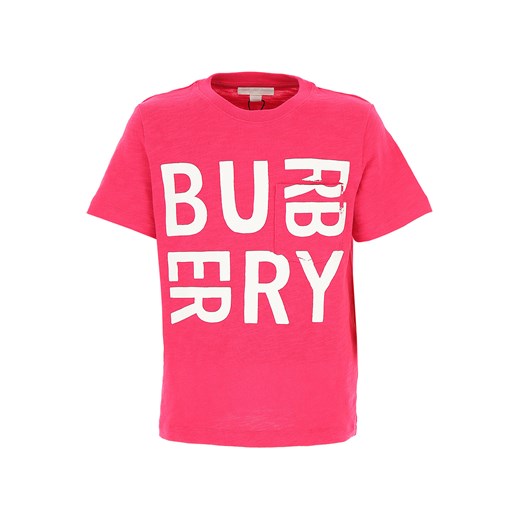 Burberry Bluzy Dziecięce dla Dziewczynek, fuksja, Bawełna, 2019, 10Y 12Y 14Y 3Y 4Y 6Y 8Y Burberry  4Y RAFFAELLO NETWORK