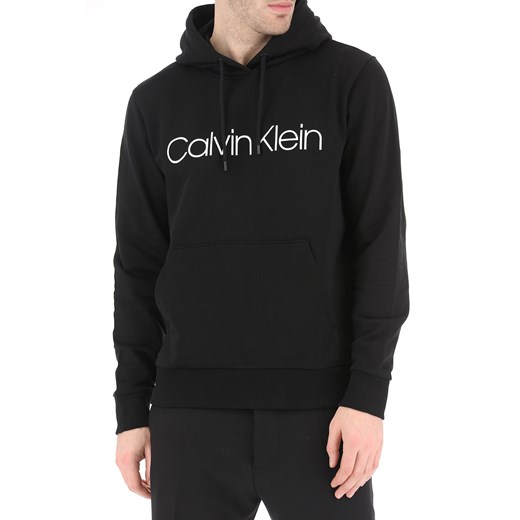 Calvin Klein Bluza dla Mężczyzn, czarny, Bawełna, 2019, L M S XL  Calvin Klein L RAFFAELLO NETWORK