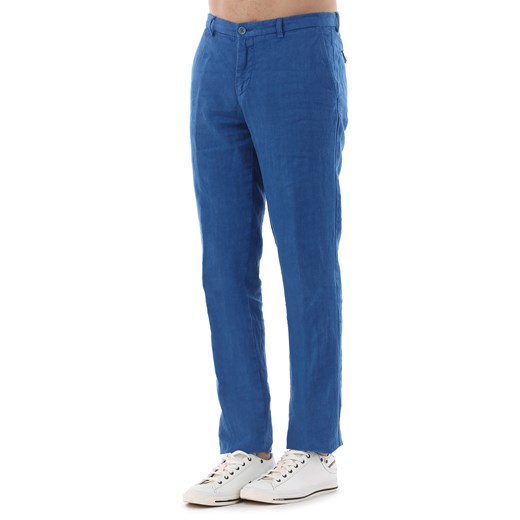 Etro Spodnie dla Mężczyzn, niebieski (Bluette), Len, 2019, 46 50 54 Etro  50 RAFFAELLO NETWORK