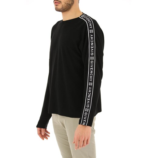 Givenchy Sweter dla Mężczyzn, czarny, Bawełna, 2019, L M XL  Givenchy M RAFFAELLO NETWORK
