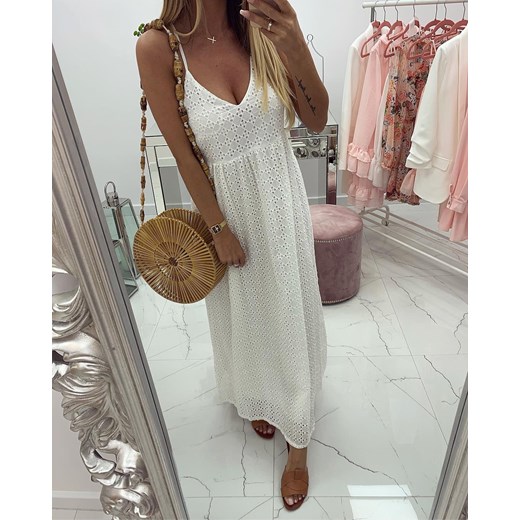 SUKIENKA BOHO RAMIĄCZKA NA KRZYŻ MAXI M/L chicaca