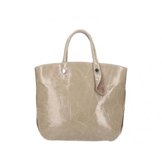 Shopper bag Chiara Design elegancka do ręki bez dodatków 