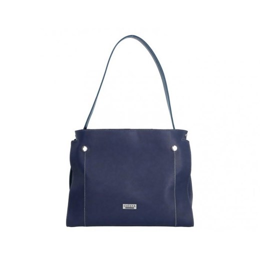 Shopper bag Chiara Design bez dodatków matowa elegancka duża na ramię 