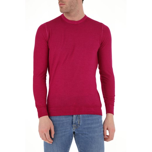Drumohr sweter męski różowy 