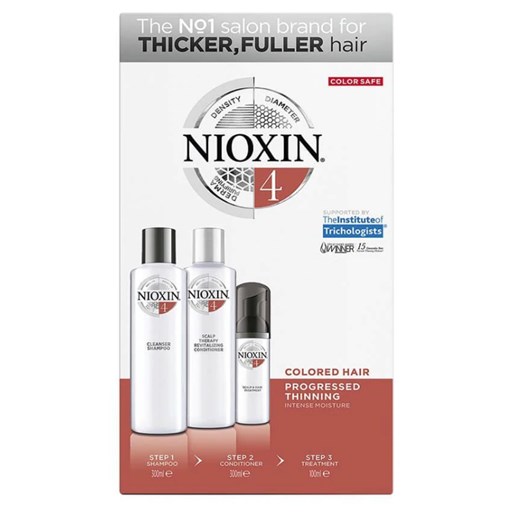 Nioxin System 4 XXL | Duży zestaw do włosów farbowanych i znacznie przerzedzonych  Nioxin  wyprzedaż Estyl.pl 