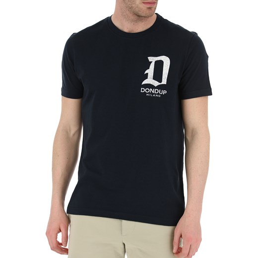 Dondup t-shirt męski z krótkimi rękawami 