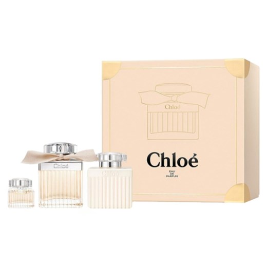 Chloe Eau de Parfum zestaw - woda perfumowana  75 ml + balsam do ciała 100 ml + woda perfumowana 5 ml bez sprayu  Chloé 1 Perfumy.pl