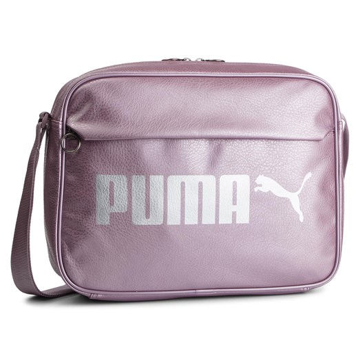 Listonoszka Puma młodzieżowa fioletowa mieszcząca a4