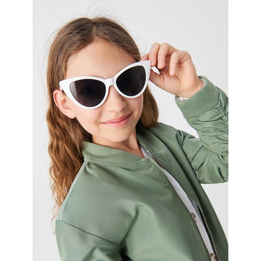 Okulary przeciwsłoneczne dziecięce Reserved bez wzorów 