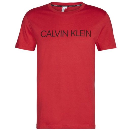 T-shirt męski Calvin Klein z krótkim rękawem młodzieżowy