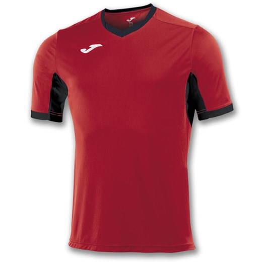 T-shirt chłopięce czerwony Joma z krótkim rękawem 