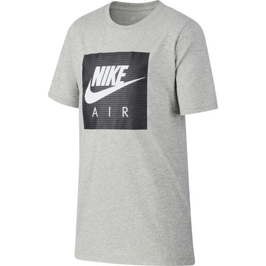 T-shirt chłopięce Nike z napisami bawełniany z krótkim rękawem 