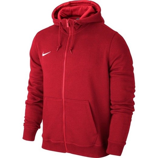 Bluza sportowa czerwona Nike z bawełny 